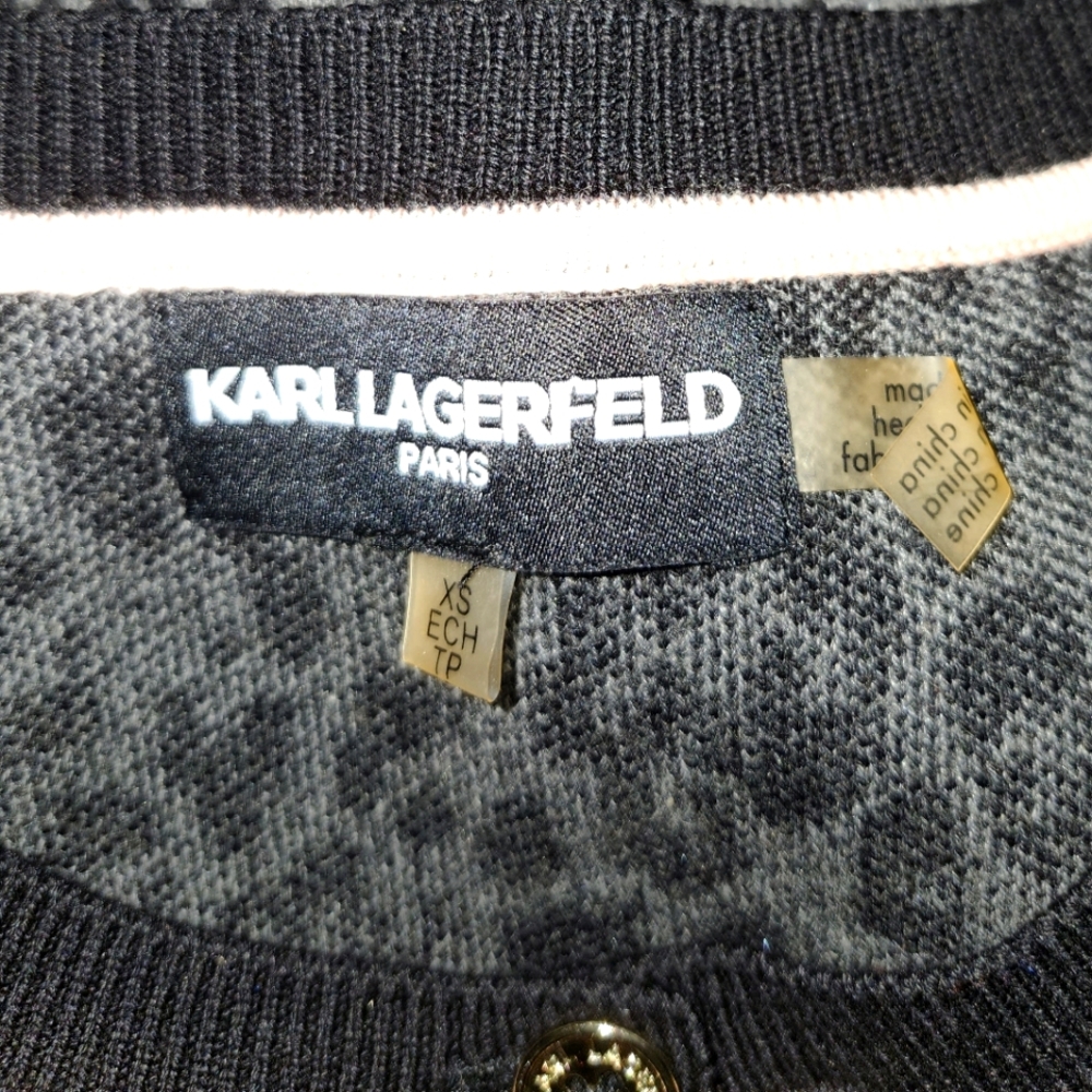 Karl Lagerfeld Leopard Cardigan - Picture 5 of 5